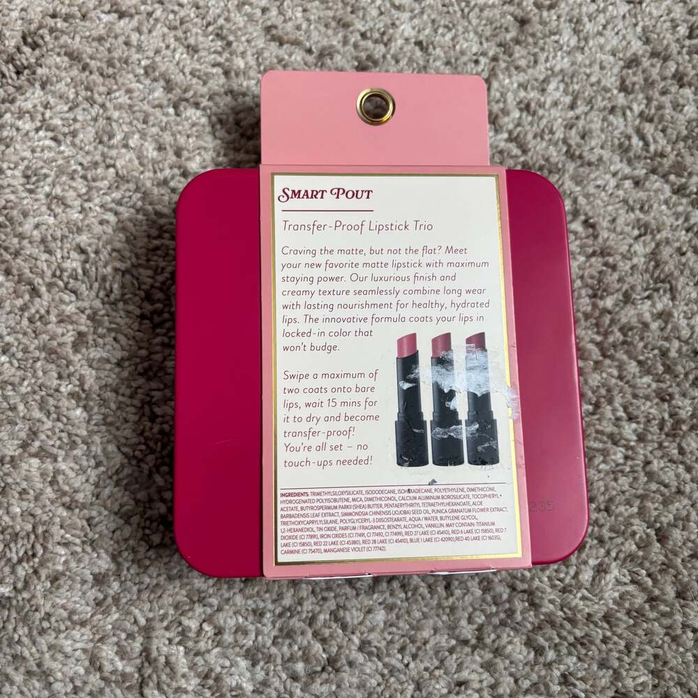 Laura Geller Smart Pout Transfer-Proof Lipstick Trio - Picture 2 of 3